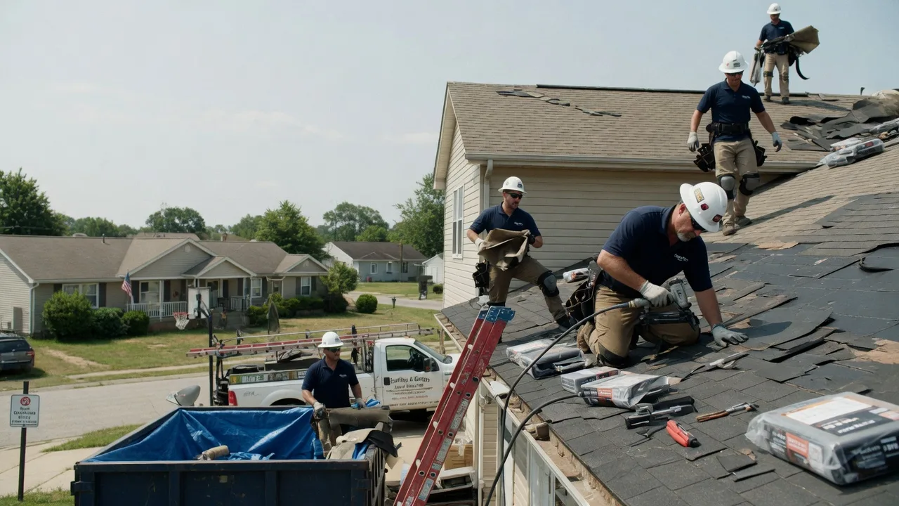 Roof Replacement in Slayden, TN near me